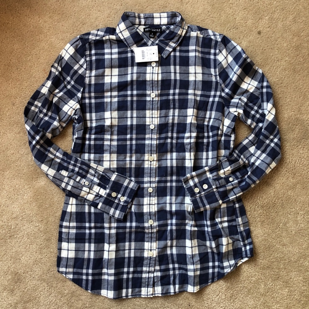 J. Crew Plaid Flannel